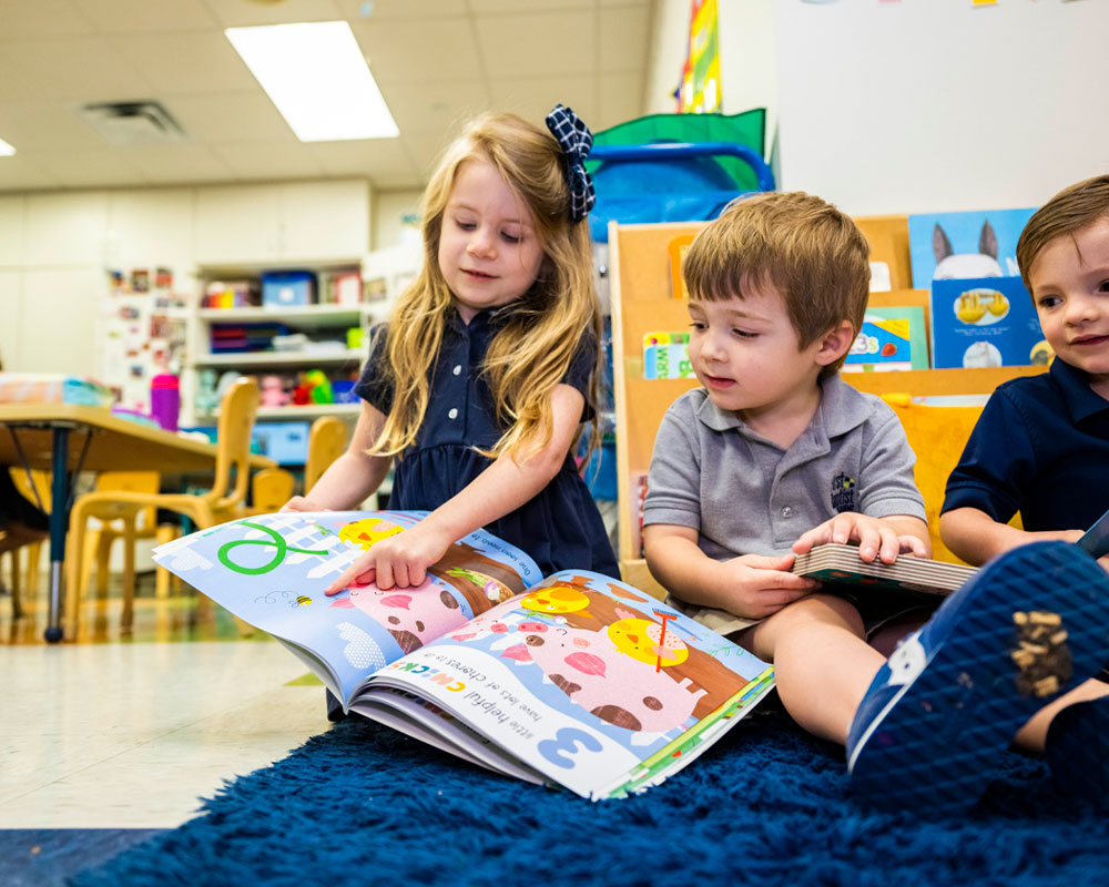 Pre-K program at First Baptist Academy